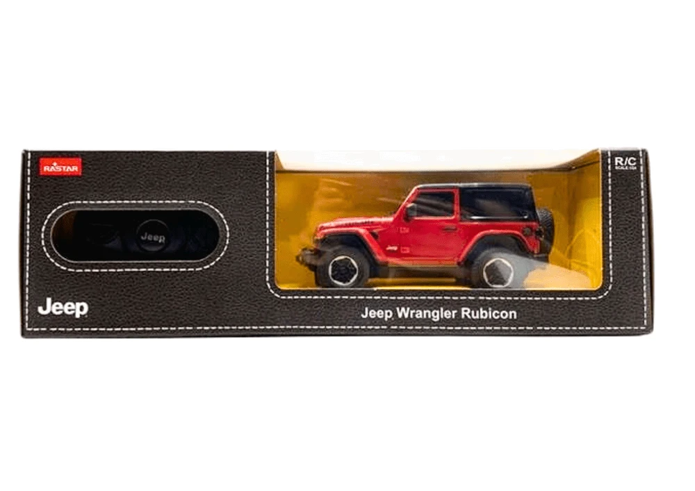Rastar Nuotoliniu būdu valdomas JEEP Wrangler JL Rubicon 1:24 modelis