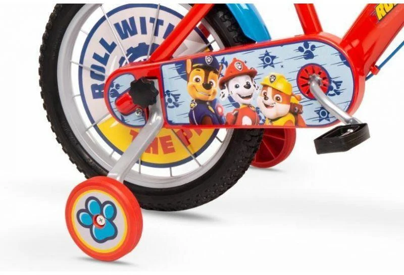 Toimsa Vaikiškas Dviratis - Paw Patrol - 16" - Raudonas