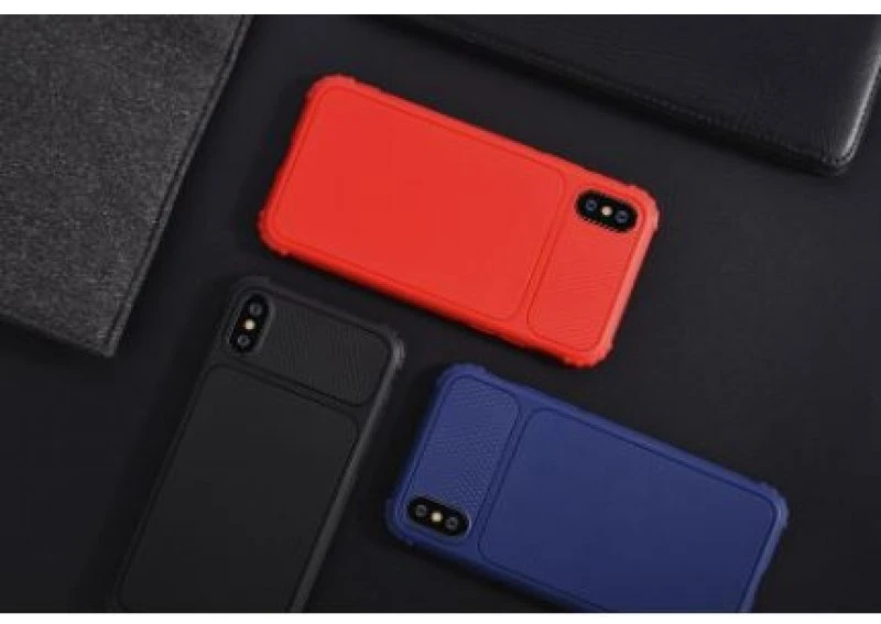 Raudonas „Devia Shark1“ apsauginis dėklas „iPhone XS Max“