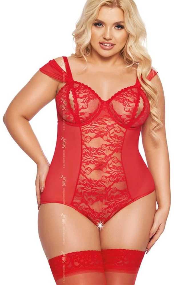 Raudonas glaustinukas SoftLine Collection