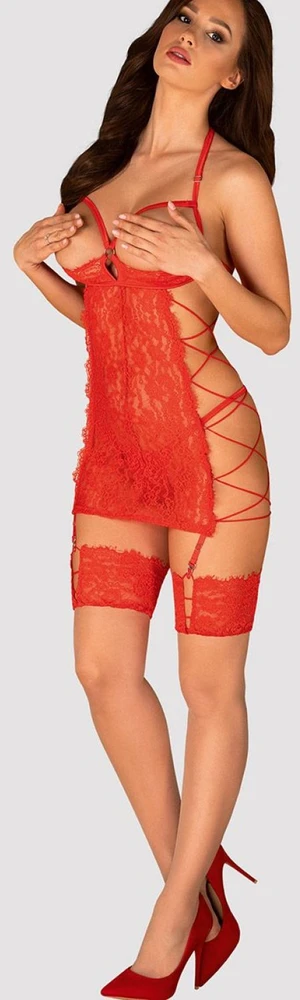 Obsessive – Rediosa chemise & stringai S/M