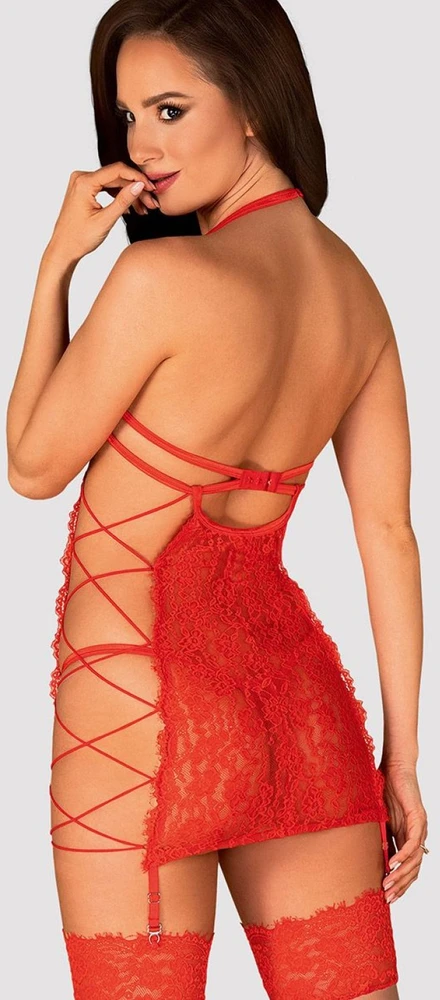 Obsessive – Rediosa chemise & stringai S/M
