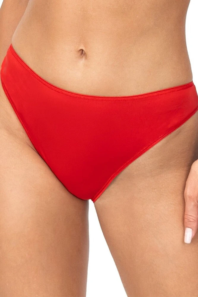 Raudonos maudymosi kelnaitės Donna