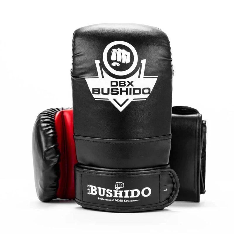 BUSHIDO Raudonos pirštinės - Vienas dydis tinka visiems