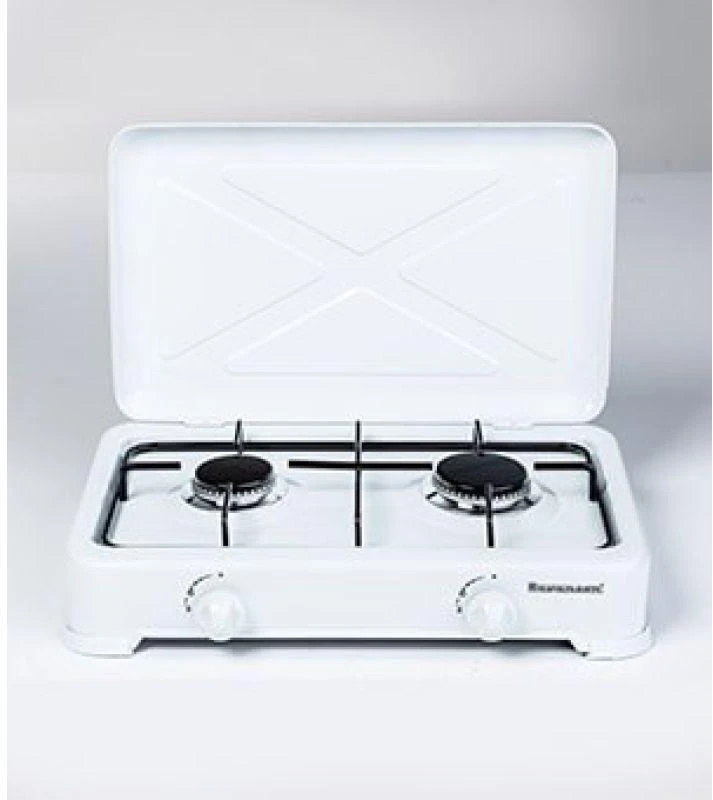 Ravanson K-02T kaitlentė Baltas Countertop Gas 2 zona(s)