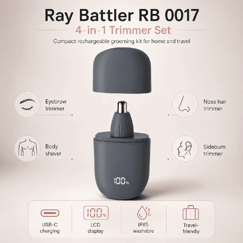 Ray Battler RB 0017 4 viename trimerių rinkinys