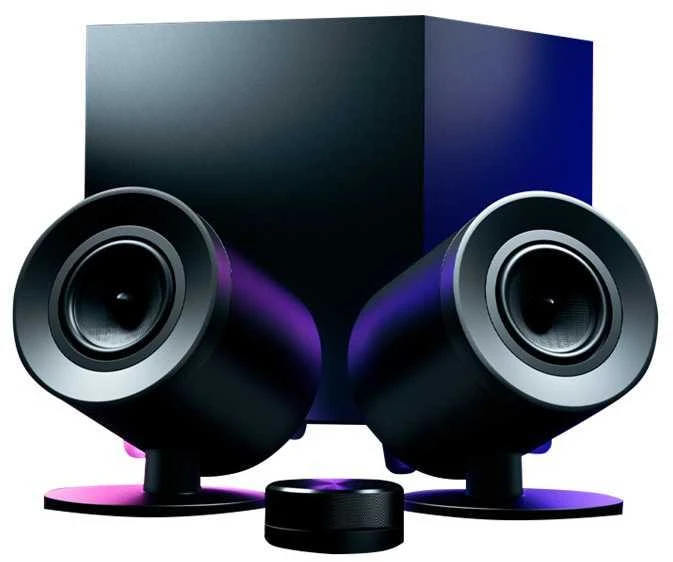 Kompiuterio kolonėlės Razer | Gaming Speakers | Nommo V2 Pro - 2.1 | Bluetooth | Belaidė jungtis | Juodas