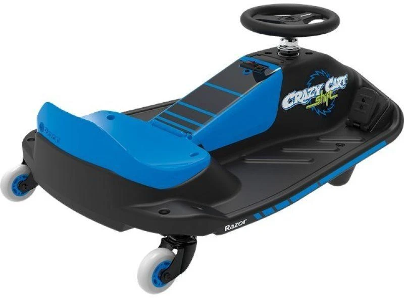 Razor Crazy Cart Shift elektrinis drifto kartingas, Mėlynas, 12V