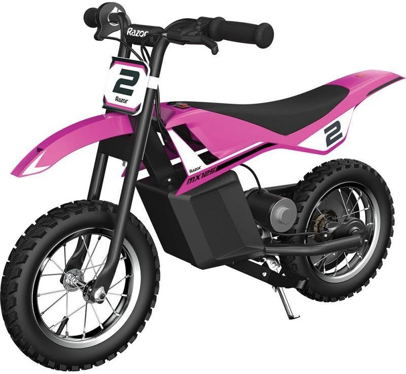 Visureigis motociklas Razor Dirt Rocket MX125, rožinis