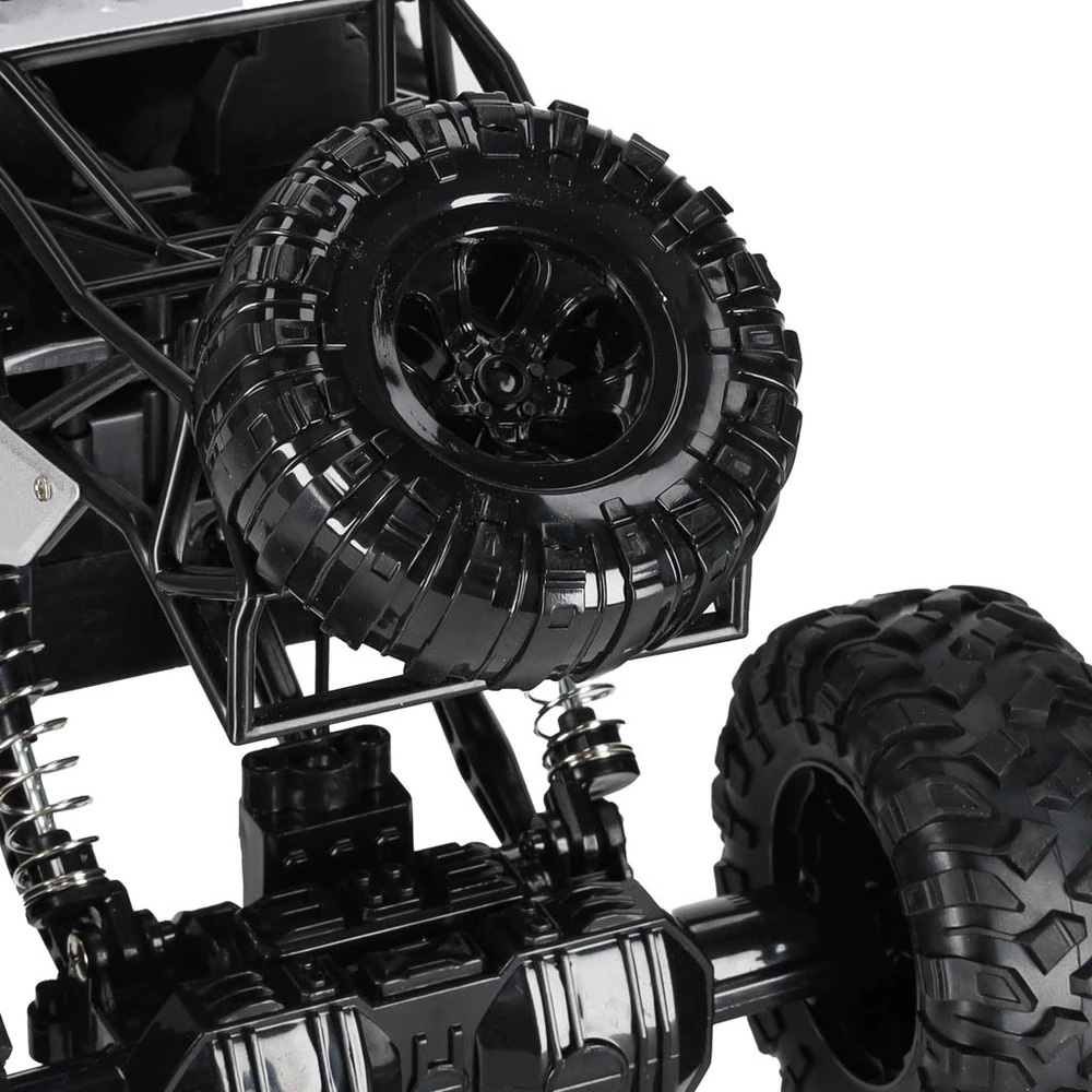 Roger RC automobilis Rock Crawler 1:12 4WD METAL sidabrinis
