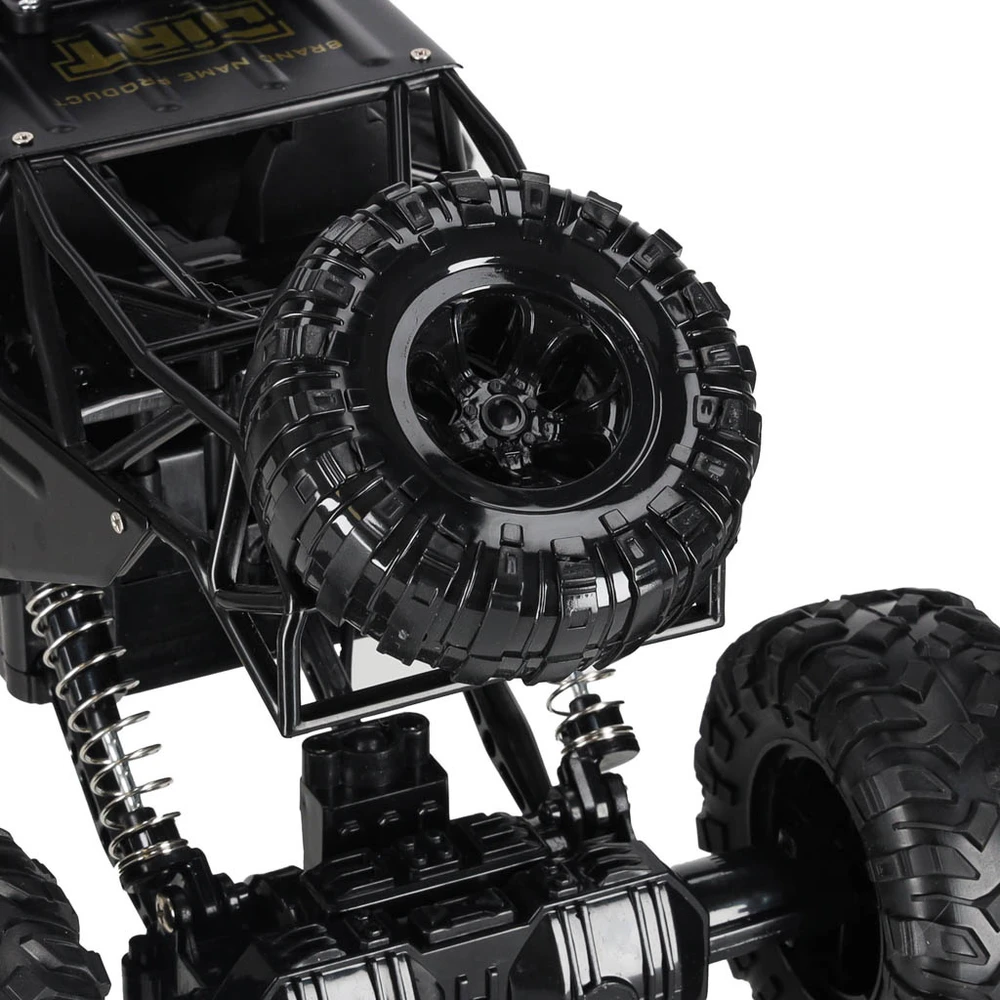 KIK RC automobilis Rock Crawler 1:12 4WD METAL juodas