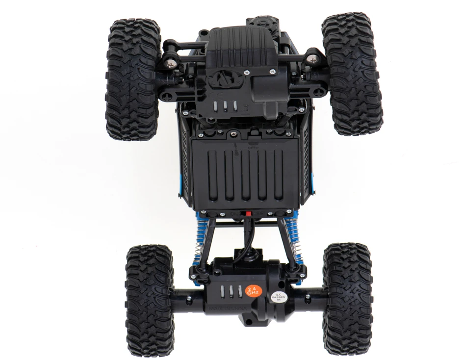 Ikonka RC automobilis Rock Crawler HB 2.4GHz 1:18 mėlynas