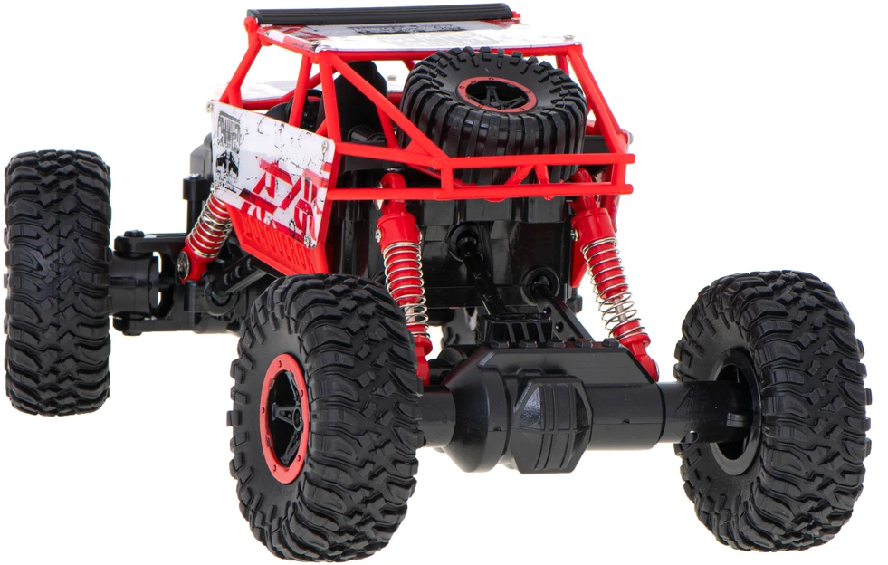 Ikonka RC automobilis Rock Crawler HB 2.4GHz 1:18 raudonas