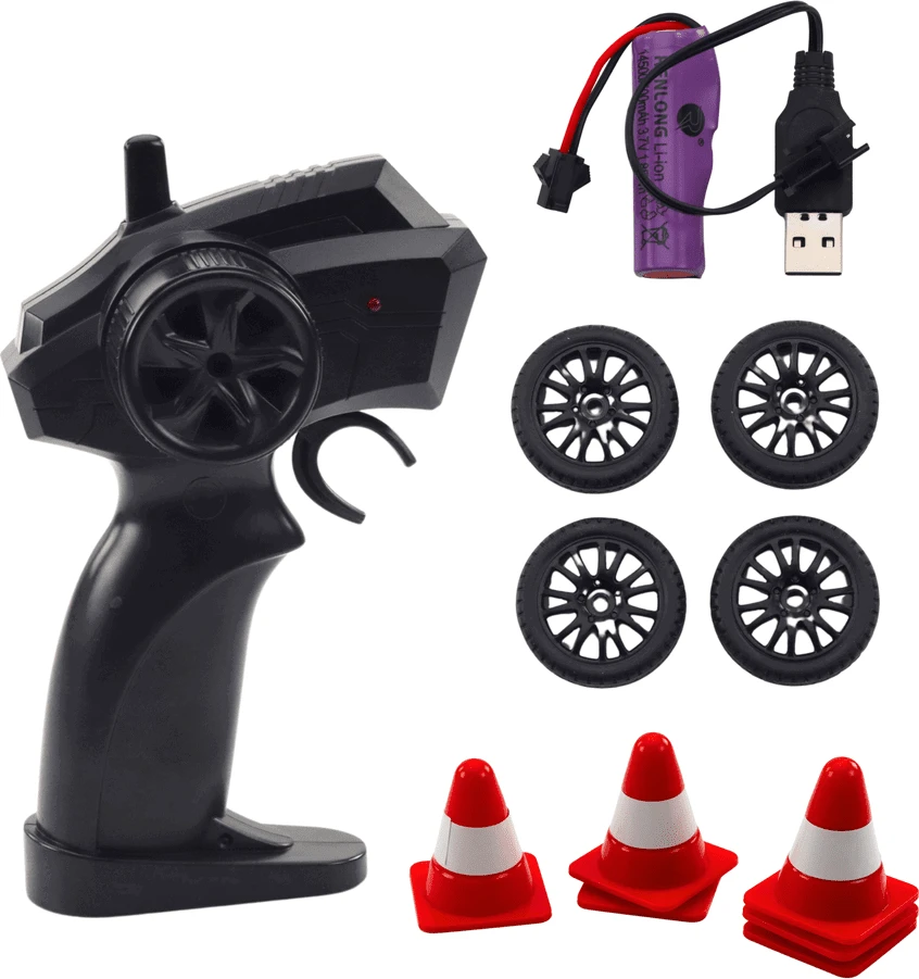 Lean Toys Nuotolinio valdymo policijos drifto mašina
