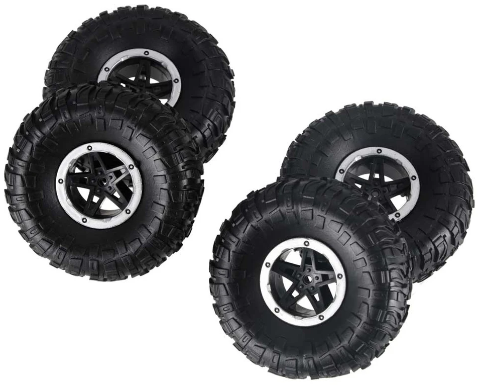 Ikonka RC Rock Crawler 4x4 LHC012 automobilis 2in1 juodas