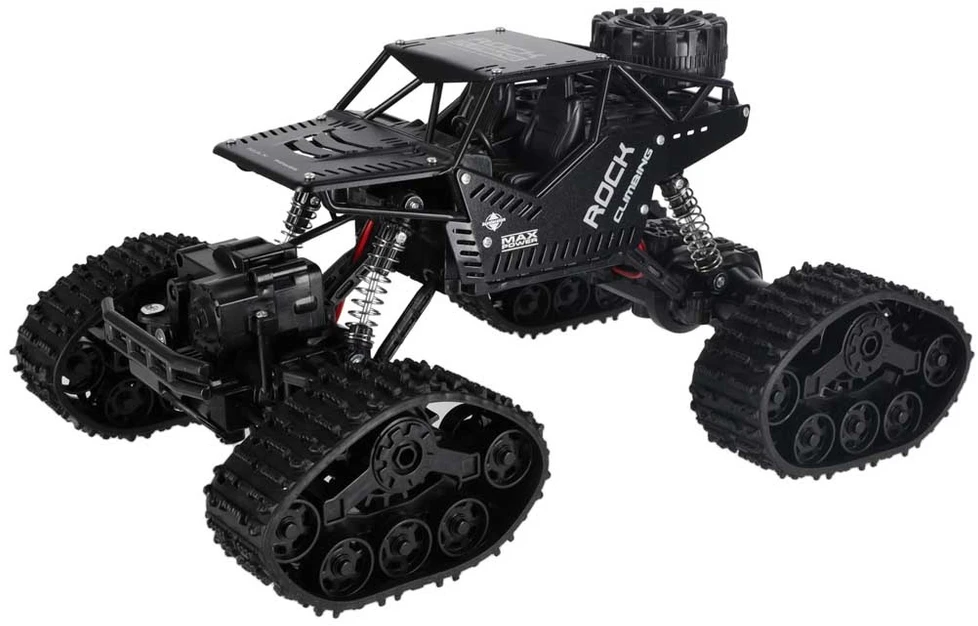 Ikonka RC Rock Crawler 4x4 LHC012 automobilis 2in1 juodas