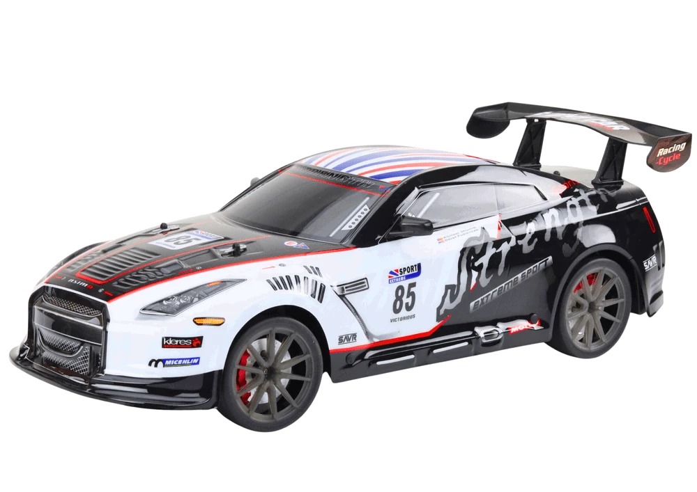 Lean Toys Didelis nuotoliniu būdu valdomas sportinis automobilis 1:8 su šviesomis ir garsais