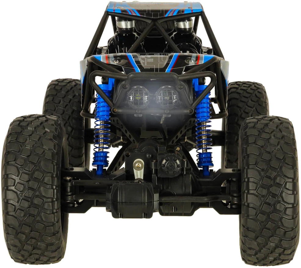 Ikonka RC vikšrinis laipiojimo automobilis 1:10 4WD 48cm mėlynos spalvos