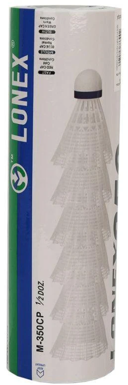 RCL badmintono „shuttlecock“, baltas vamzdelis