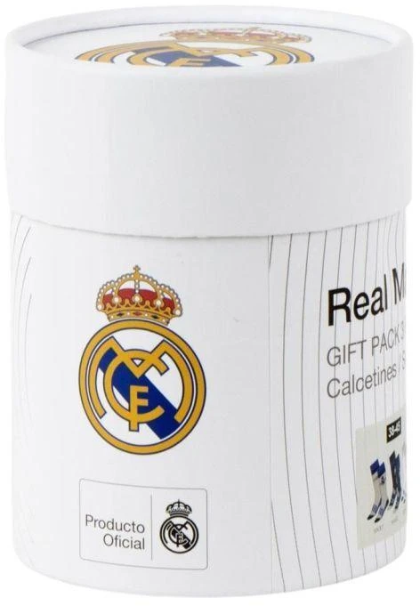 Cerdá Real Madrid 3 poros kojinių dovanų dėžutė 2900003004