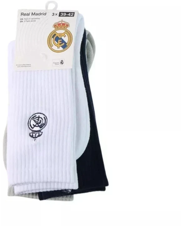 Real Madrid Aukštos kojinės 3 poros 2900003437