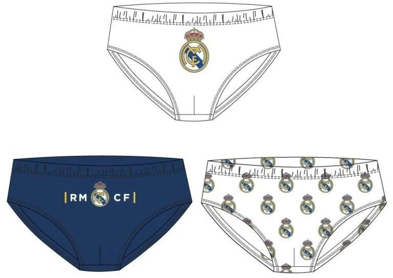 Real Madrid berniukų trumpikės 3 vnt. 2900003013