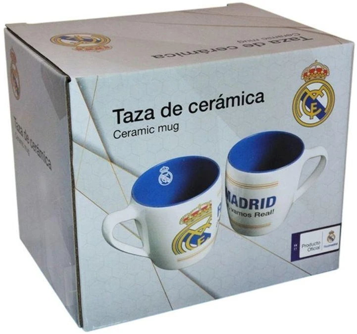 Cyp Brands Real Madrid keraminis puodelis dėžutėje, 400 ml, MG92-05RM