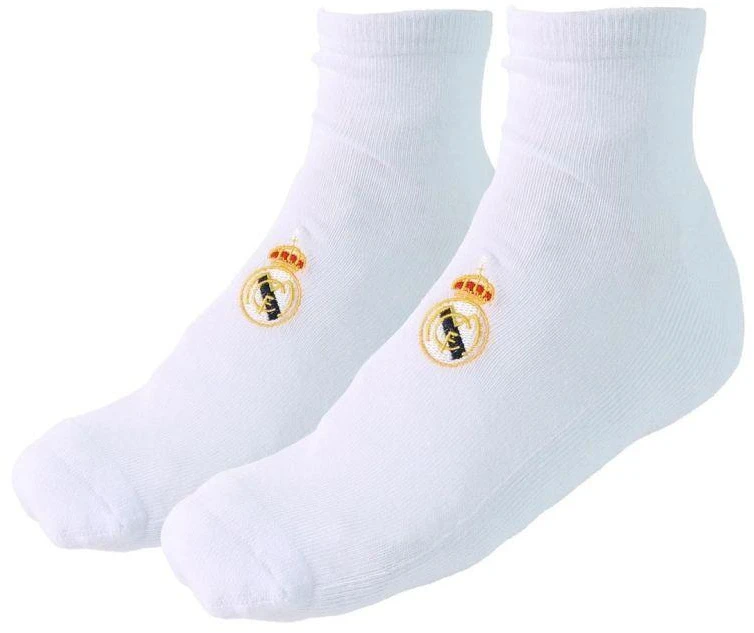 Real Madrid kojinės 2 poros baltos 2900003458