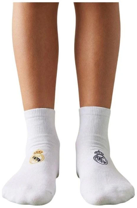 Real Madrid kojinės 2 poros baltos 2900003458