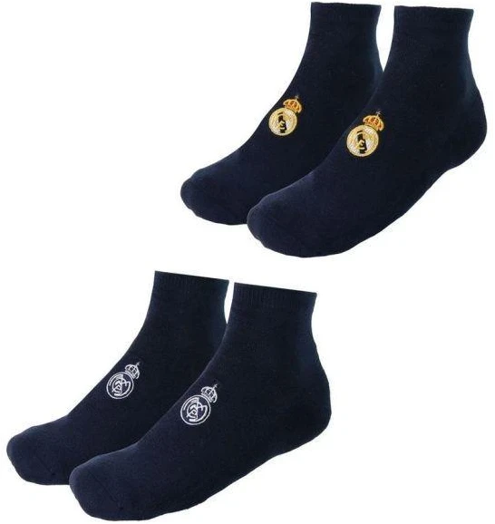 Real Madrid kojinės, 2 poros, tamsiai mėlynos, 2900003459
