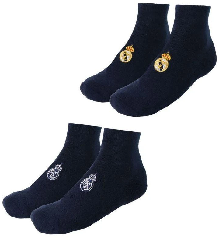 Real Madrid kojinės, 2 poros, tamsiai mėlynos, 2900003459