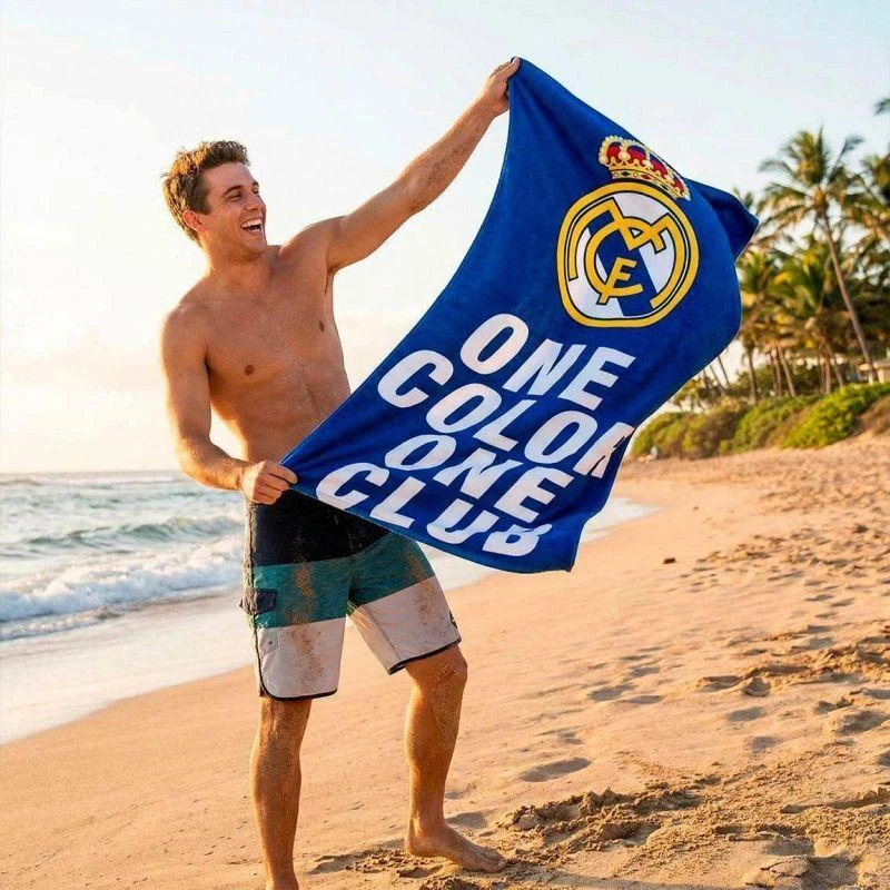 CERDÁ Real Madrid rankšluostis 70x140 cm paplūdimio rankšluostis Jr 2200010392
