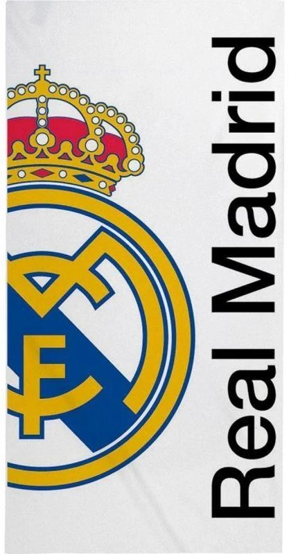 Real Madrid Cf Real Madrid rankšluostis 90x180 cm paplūdimio rankšluostis 2200010607