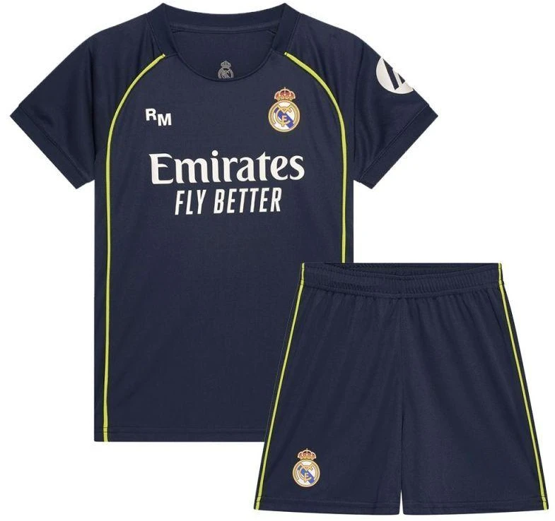 Real Madrid vaikiškas marškinėlių ir šortų komplektas Mbappe dėžutė RM25B2