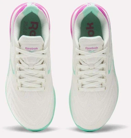 Reebok NANO X5 EDGE CHALK/VIRTUAL Rožinis/ATOMIC AQUA sportiniai bateliai (100249420)