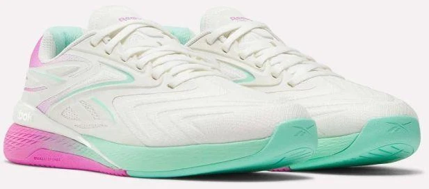 Reebok NANO X5 EDGE CHALK/VIRTUAL Rožinis/ATOMIC AQUA sportiniai bateliai (100249420)