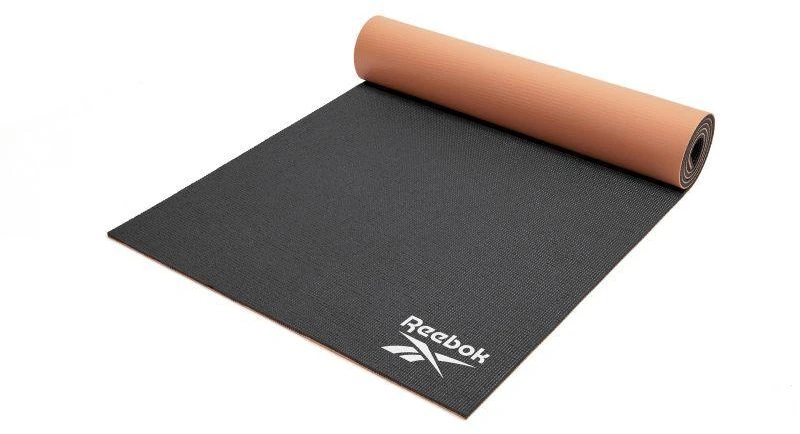 Jogos kilimėlis REEBOK RAYG-11060BKDD, 173x61x0,6cm (Juodos/ Oranžinės spalvos)