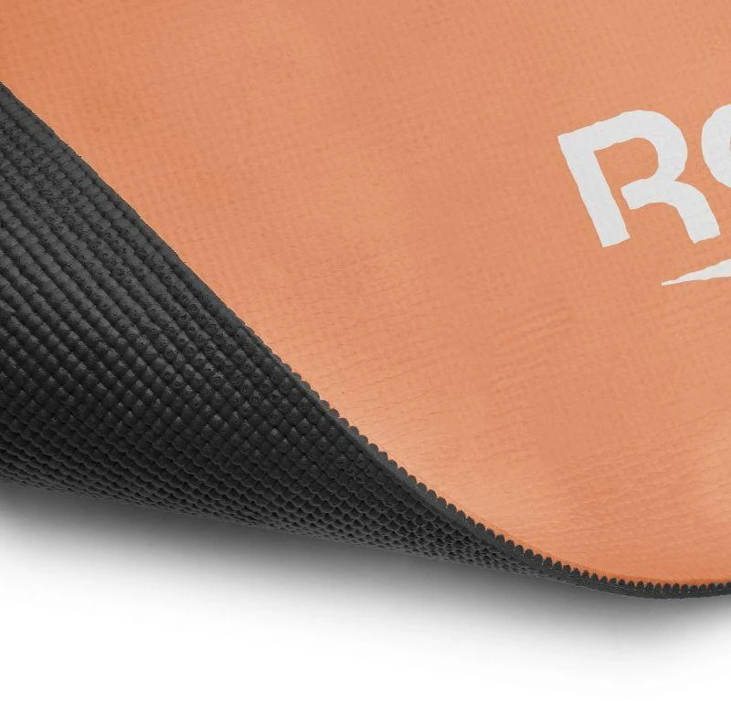 Jogos kilimėlis REEBOK RAYG-11060BKDD, 173x61x0,6cm (Juodos/ Oranžinės spalvos)