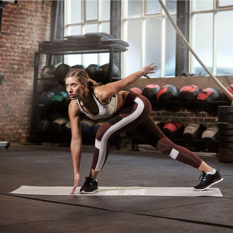 Treniruočių kilimėlis Reebok Pilkas Love