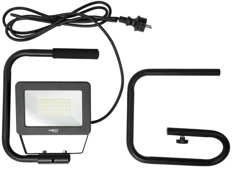 Neo Reflektor 50 W SMD LED prožektorius, 4250 lm, 230 V, nešiojamas