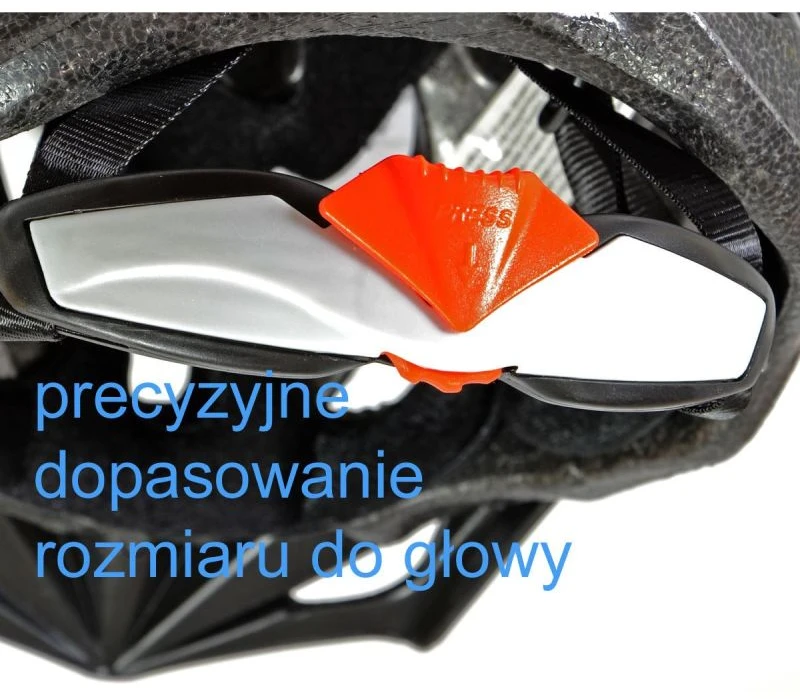 Reguliuojamas baltas dviračio šalmas Dunlop L