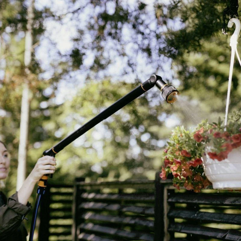 Fiskars „Comfort“ 3 funkcijų laistymo lazdelė, su valdymu priekyje