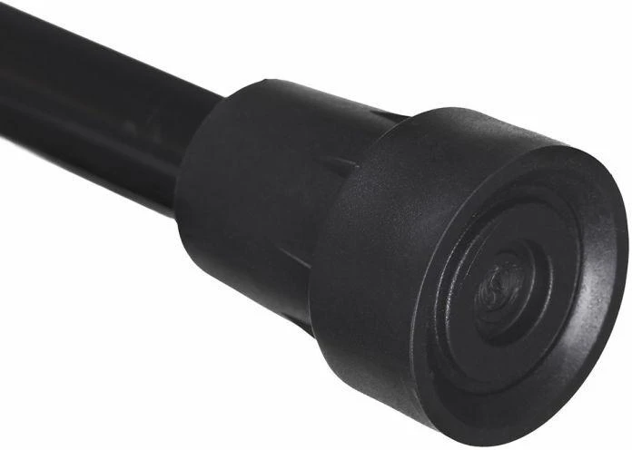 Adjustable walking stick ACTIONMED juodas