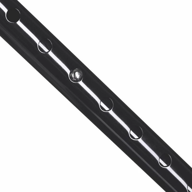 Adjustable walking stick ACTIONMED juodas