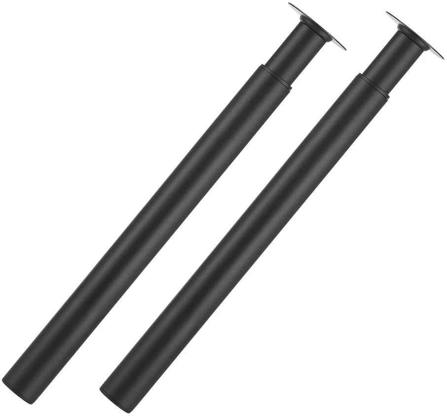 VEVOR Reguliuojamos stalo kojos, 710-1100 mm, plieninės, juodos