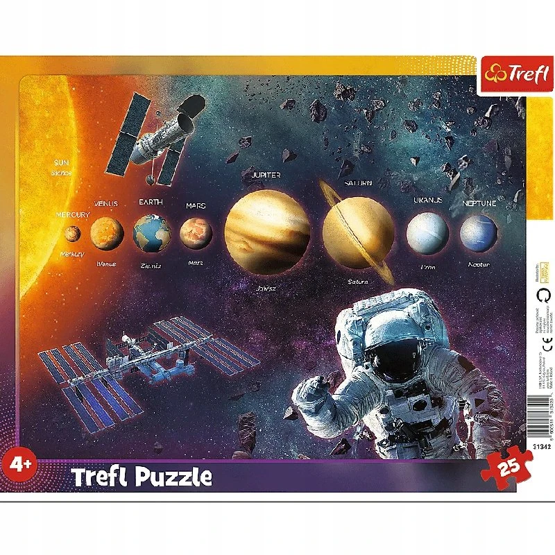 Trefl Dėlionė 25 vnt. - Saulės sistema