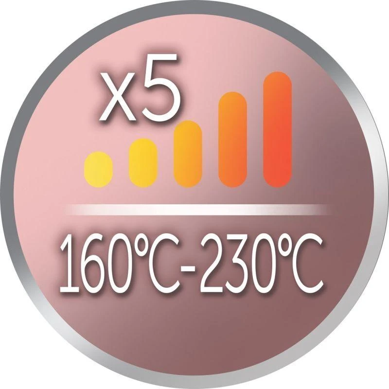 Remington | Plaukų tiesintuvas | S8598 Smartpro | Ceramic heating system | Ekranas Digital | Temperature (min) 150 °C | Temperature (max) 230 °C | Number of heating levels 5 | Pilkas