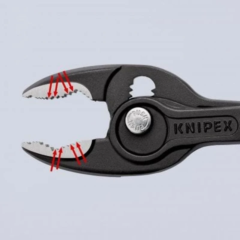 Replės su neslystančiu suėmimu Knipex TwinGrip, 200 mm
