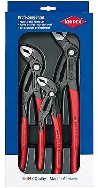 Knipex replių komplektas Cobra, 3 vnt.