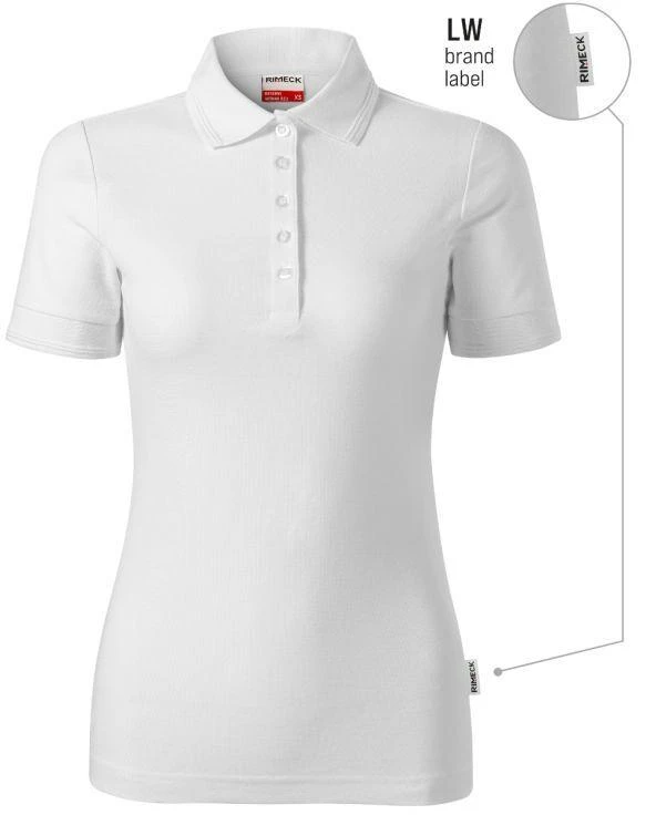 Reserve Moteriški Polo Marškinėliai (Balta (Prekės ženklo etiketė))